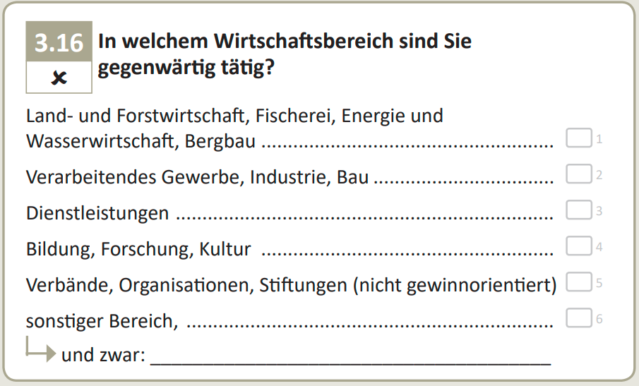 In which economic sector are you currently active?