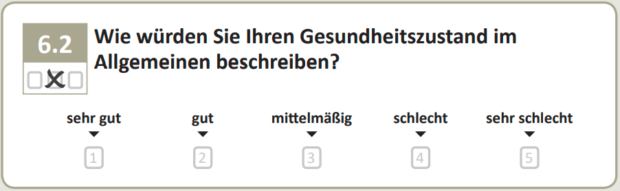 Wie würden Sie Ihren Gesundheitszustand im Allgemeinen beschreiben?