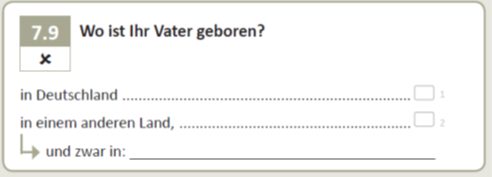 Wo ist Ihr Vater geboren?