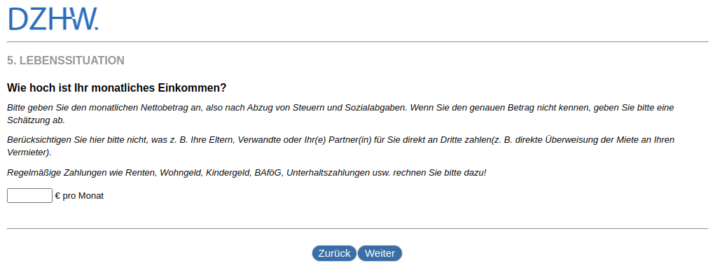 How much is your monthly income?