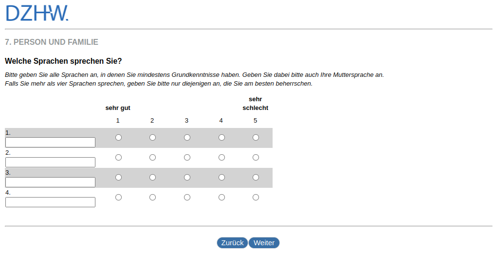 Which languages do you speak?