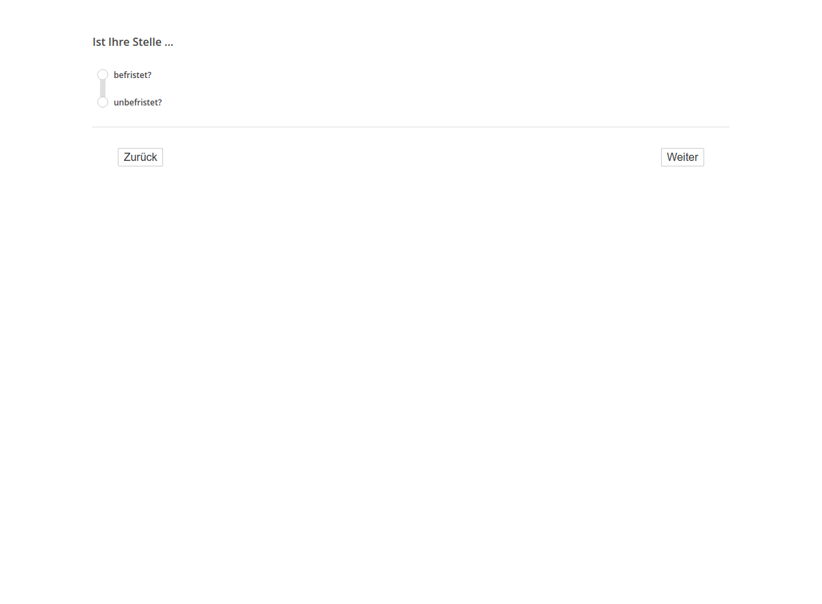 Ist Ihre Stelle ...