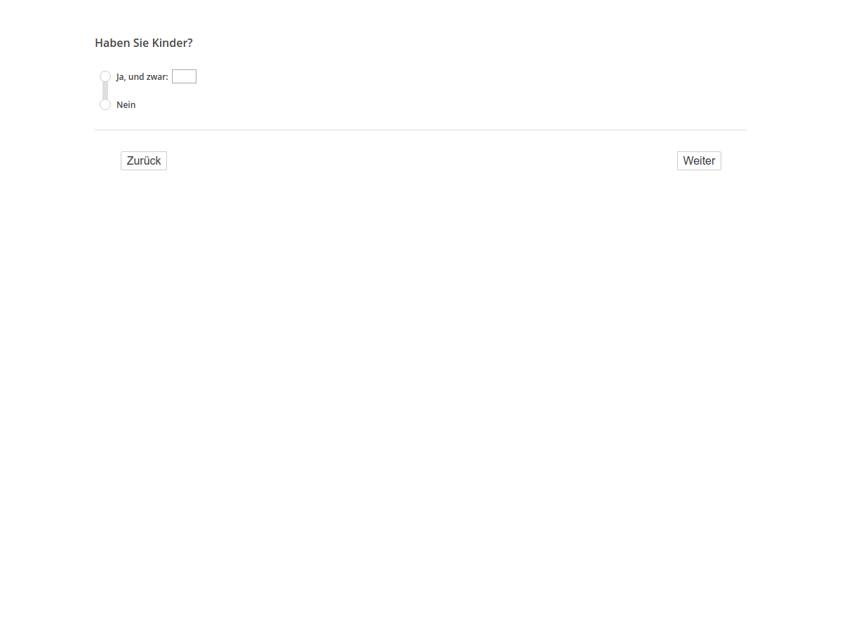Haben Sie Kinder?