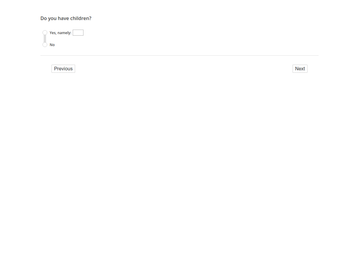 Do you have children?