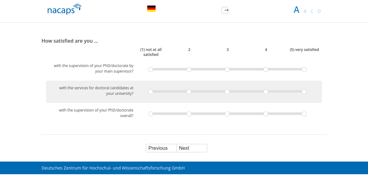 How satisfied are you …