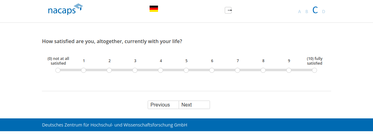 How satisfied are you, altogether, currently with your life?