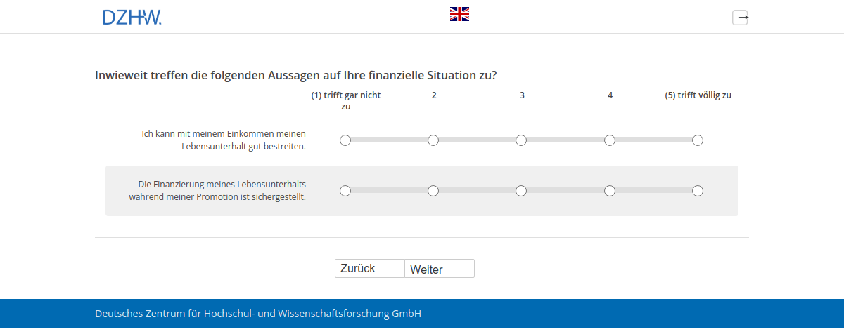 Inwieweit treffen die folgenden Aussagen auf Ihre finanzielle Situation zu?
