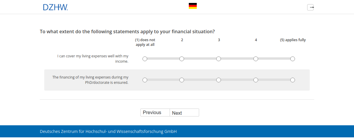 To what extent do the following statements apply to your financial situation?