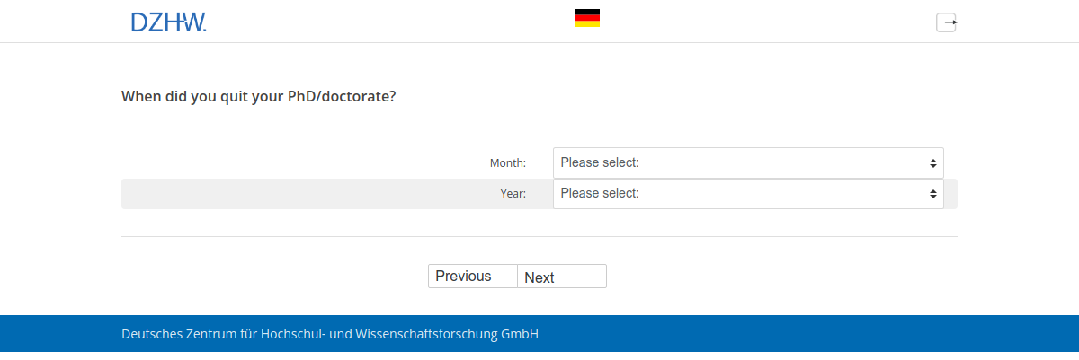 When did you quit your PhD/doctorate?