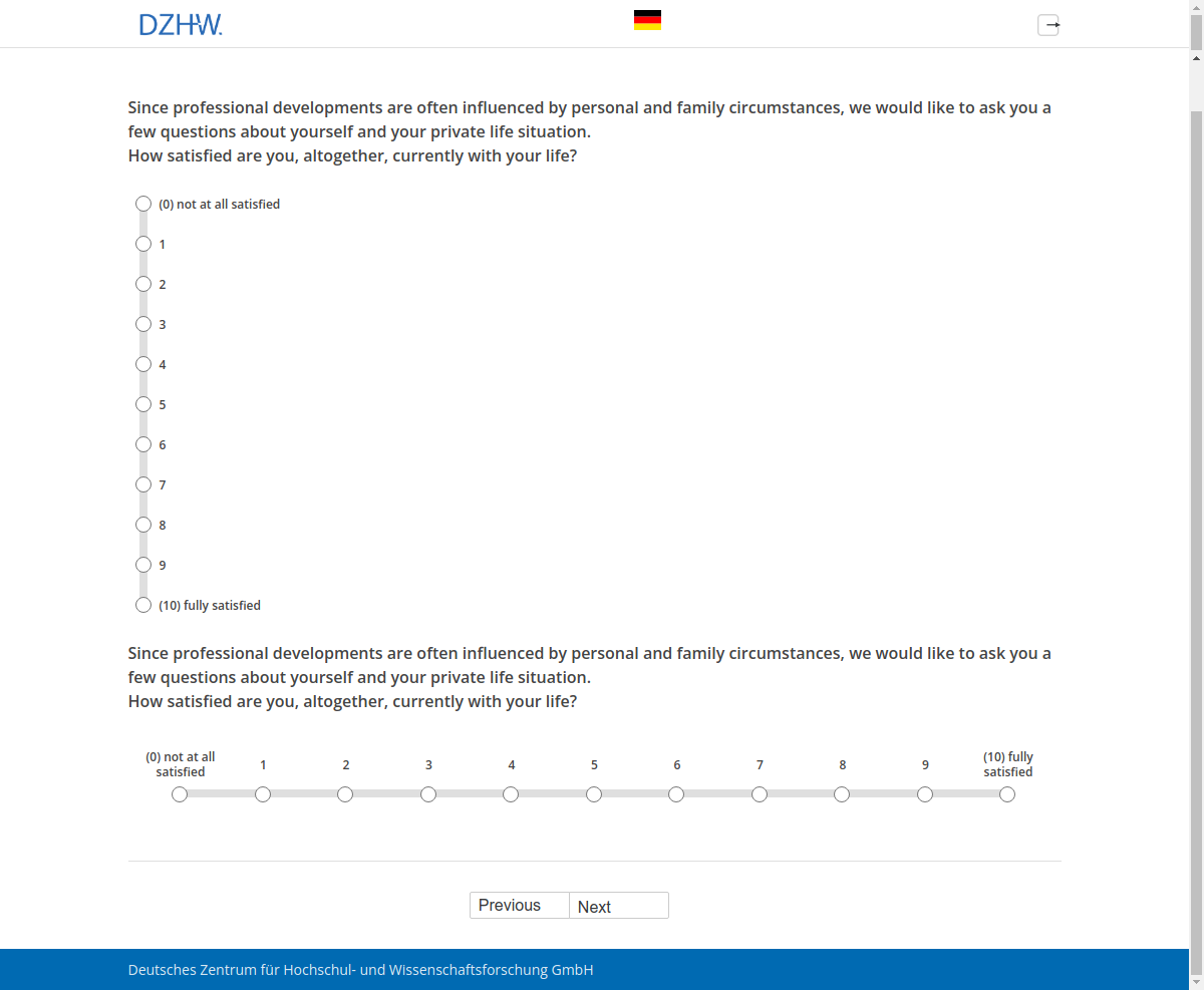 How satisfied are you, altogether, currently with your life?How satisfied are you, altogether, currently with your life?