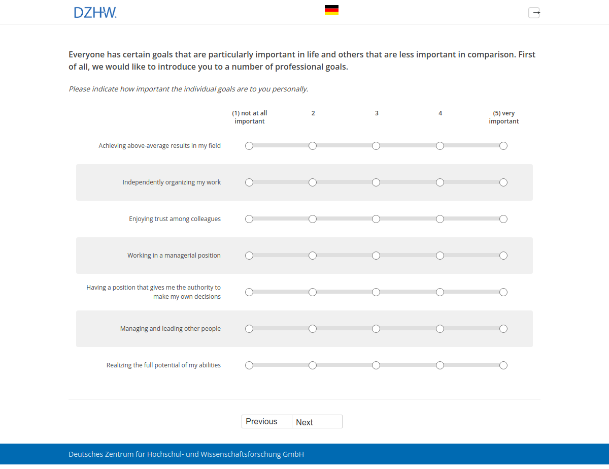 Everyone has certain goals that are particularly important in life and others that are less important in comparison. First of all, we would like to introduce you to a number of professional goals.