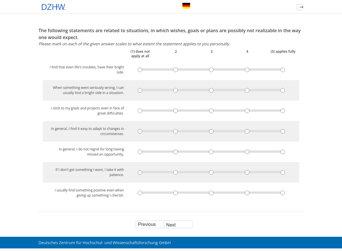 The following statements are related to situations, in which wishes, goals or plans are possibly not realizable in the way one would expect.