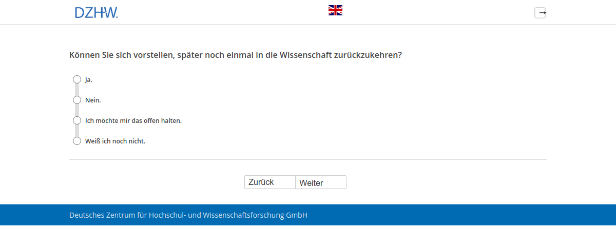 Können Sie sich vorstellen, später noch einmal in die Wissenschaft zurückzukehren?