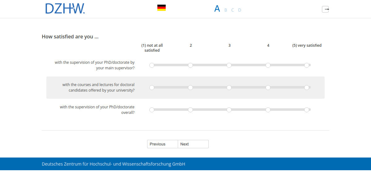 How satisfied are you …