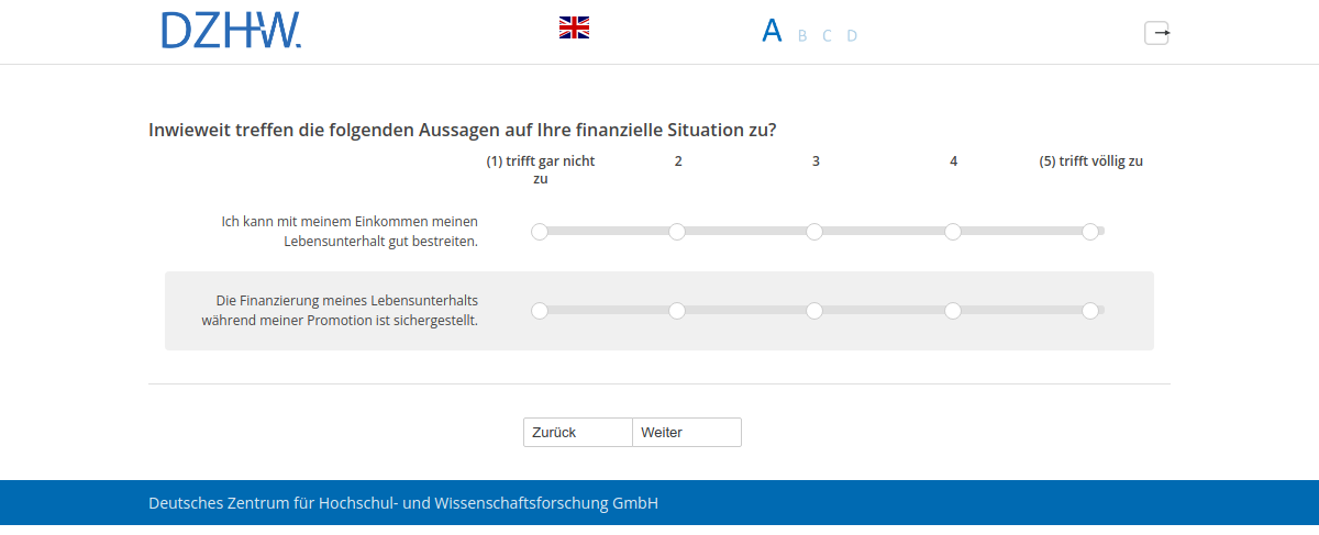 Inwieweit treffen die folgenden Aussagen auf Ihre finanzielle Situation zu?