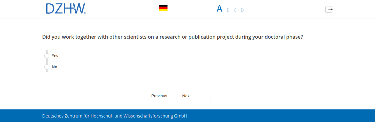Did you work together with other scientists on a research or publication project during your doctoral phase?