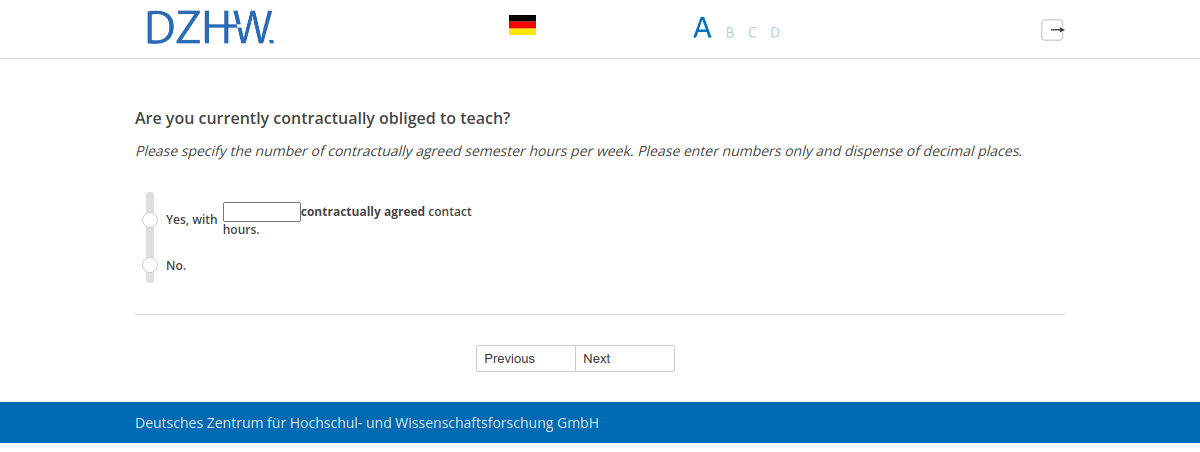 Are you currently contractually obliged to teach?