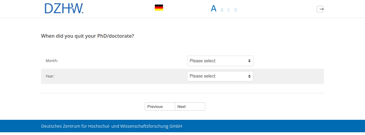 When did you quit your PhD/doctorate?