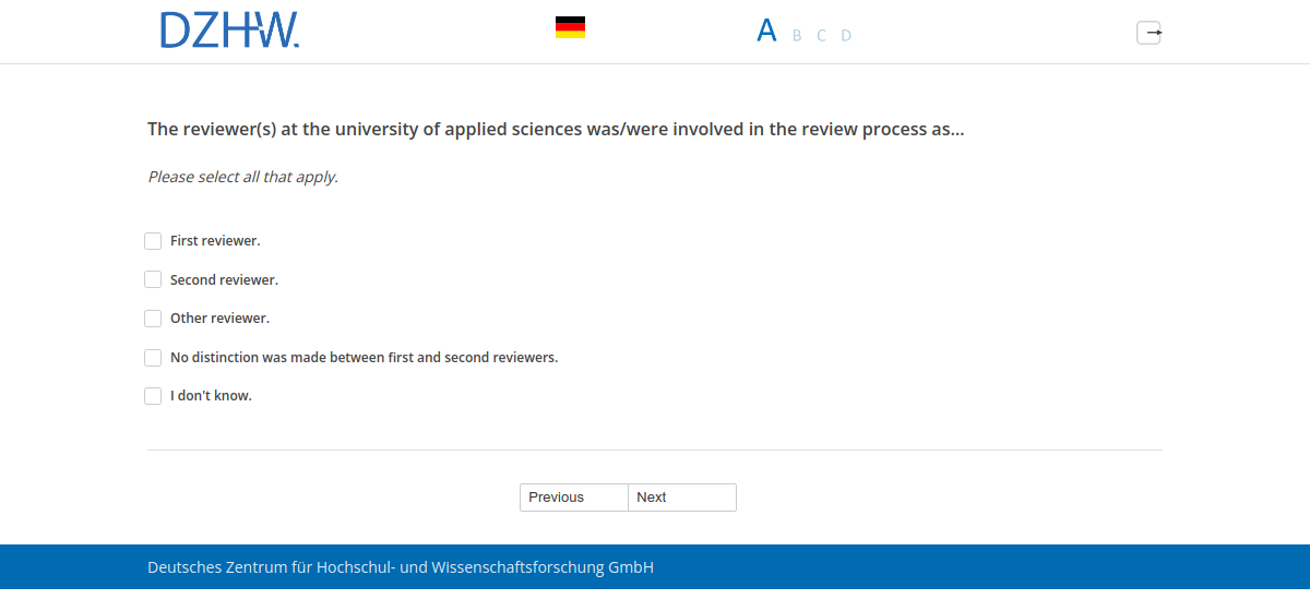 The reviewer(s) at the university of applied sciences was/were involved in the review process as…