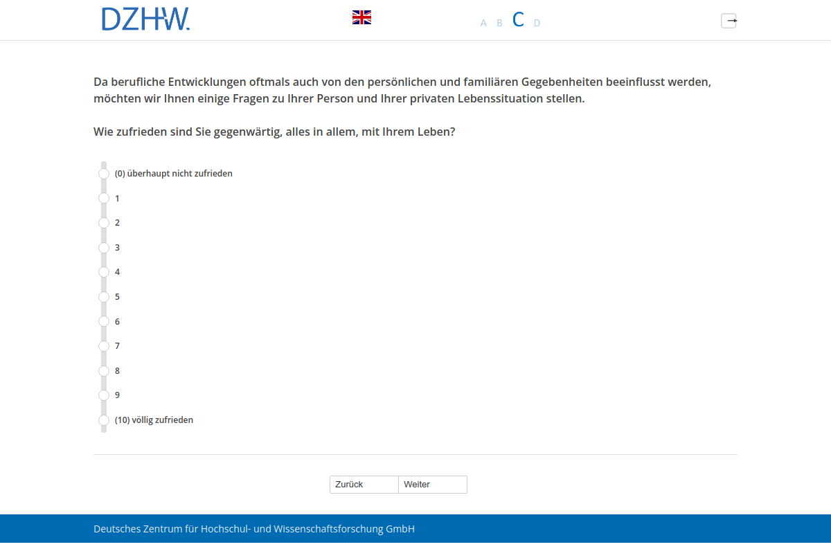 Wie zufrieden sind Sie gegenwärtig, alles in allem, mit Ihrem Leben?