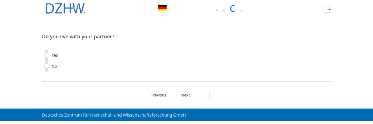 Do you live with your partner?