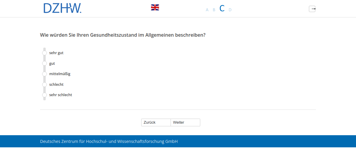 Wie würden Sie Ihren Gesundheitszustand im Allgemeinen beschreiben?