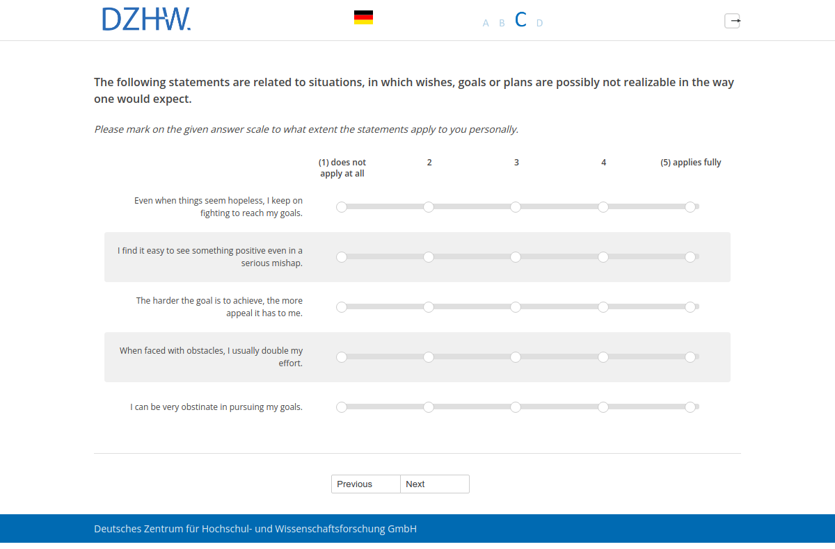 The following statements are related to situations, in which wishes, goals or plans are possibly not realizable in the way one would expect.
