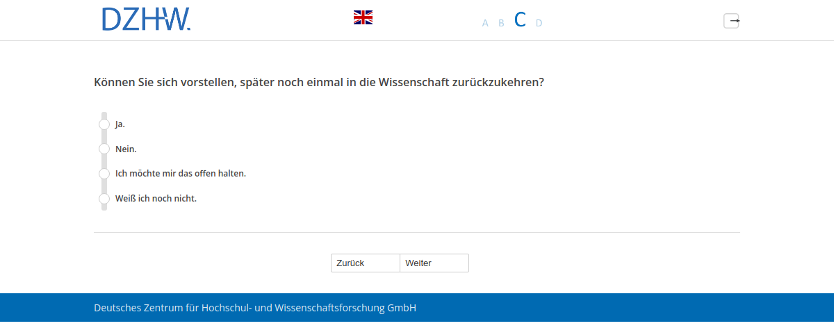 Können Sie sich vorstellen, später noch einmal in die Wissenschaft zurückzukehren?