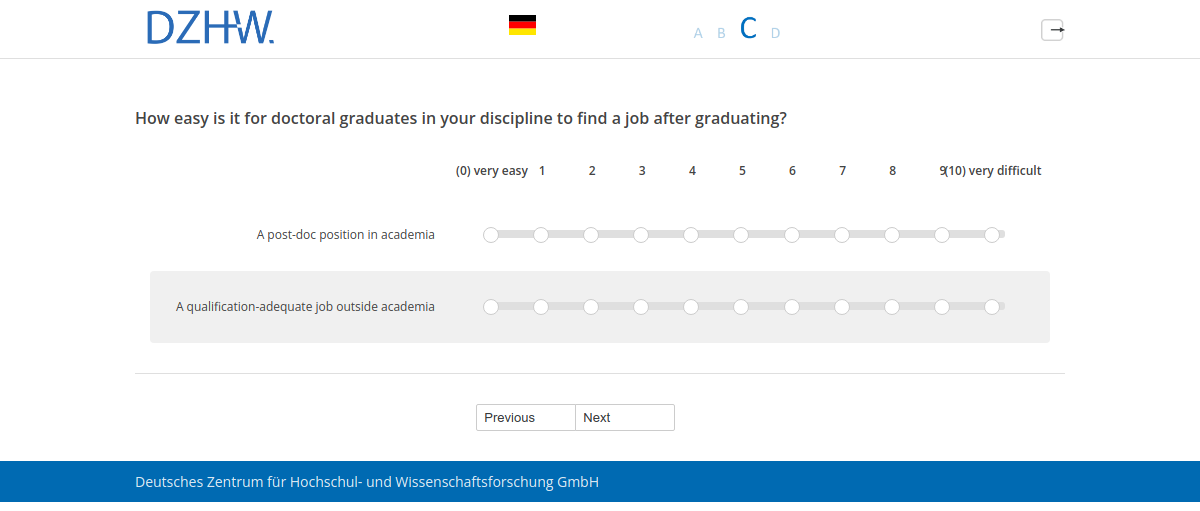 How easy is it for doctoral graduates in your discipline to find a job after graduating?