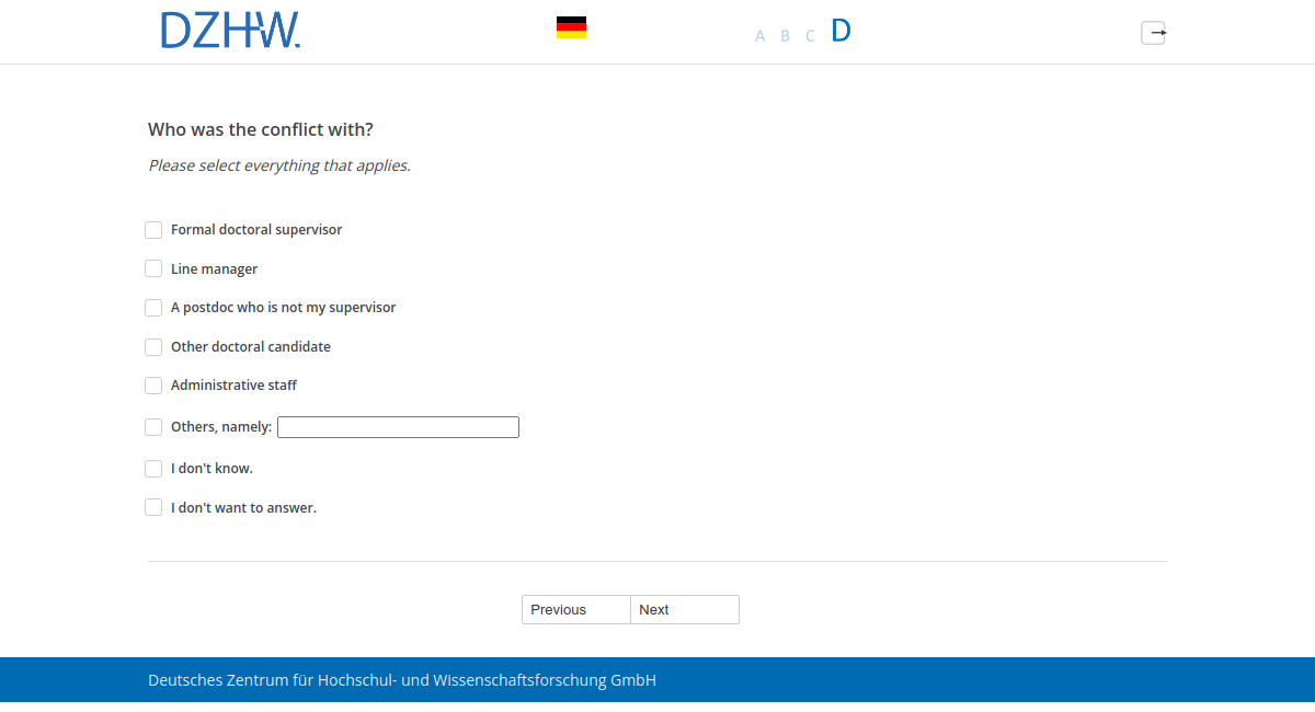Who was the conflict with?