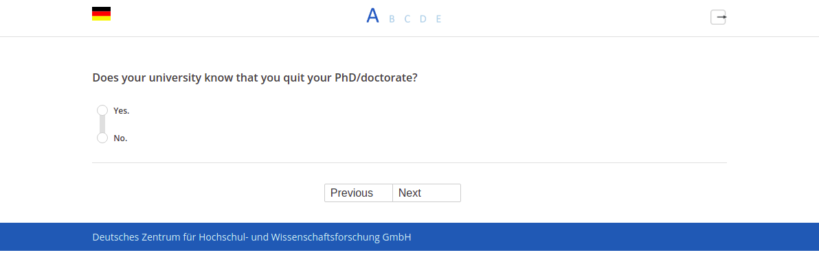 Does your university know that you quit your PhD/doctorate?