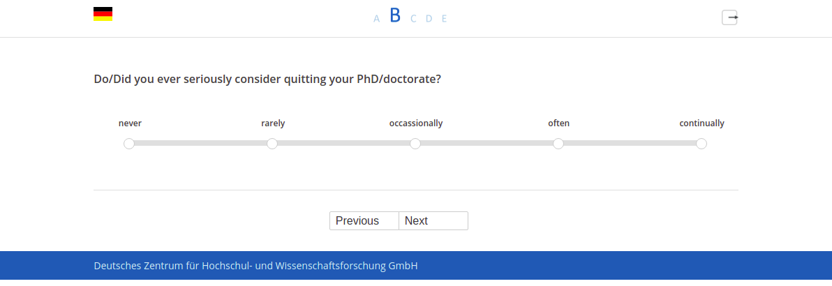Do/Did you ever seriously consider quitting your PhD/doctorate?