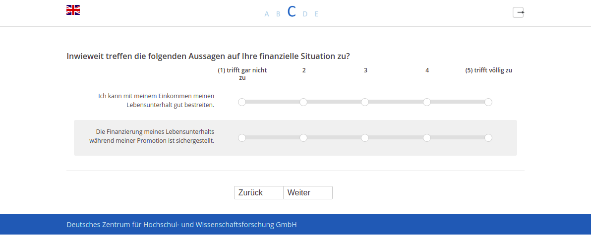 Inwieweit treffen die folgenden Aussagen auf Ihre finanzielle Situation zu?