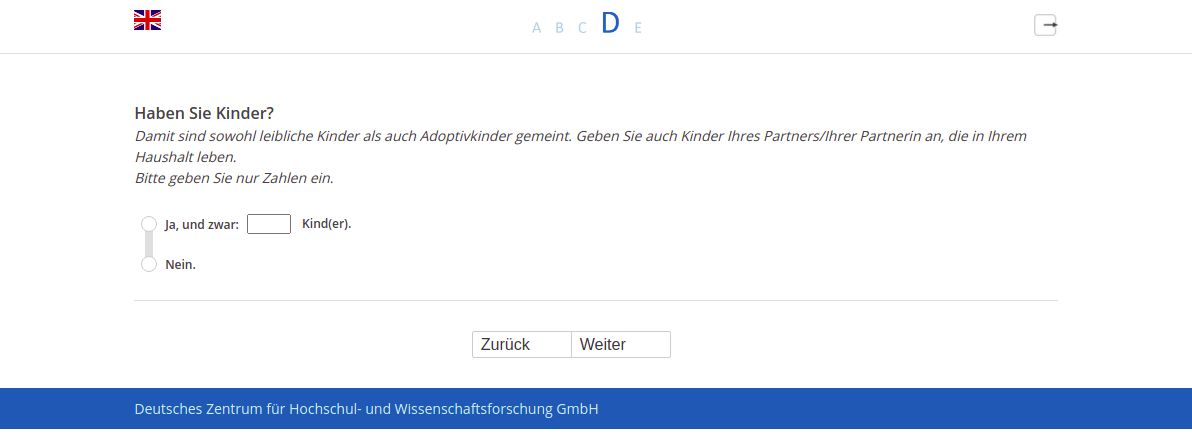 Haben Sie Kinder?
