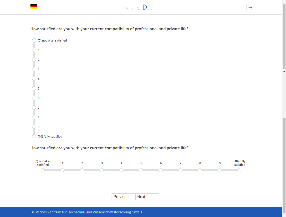 How satisfied are you with your current compatibility of professional and private life?How satisfied are you with your current compatibility of professional and private life?