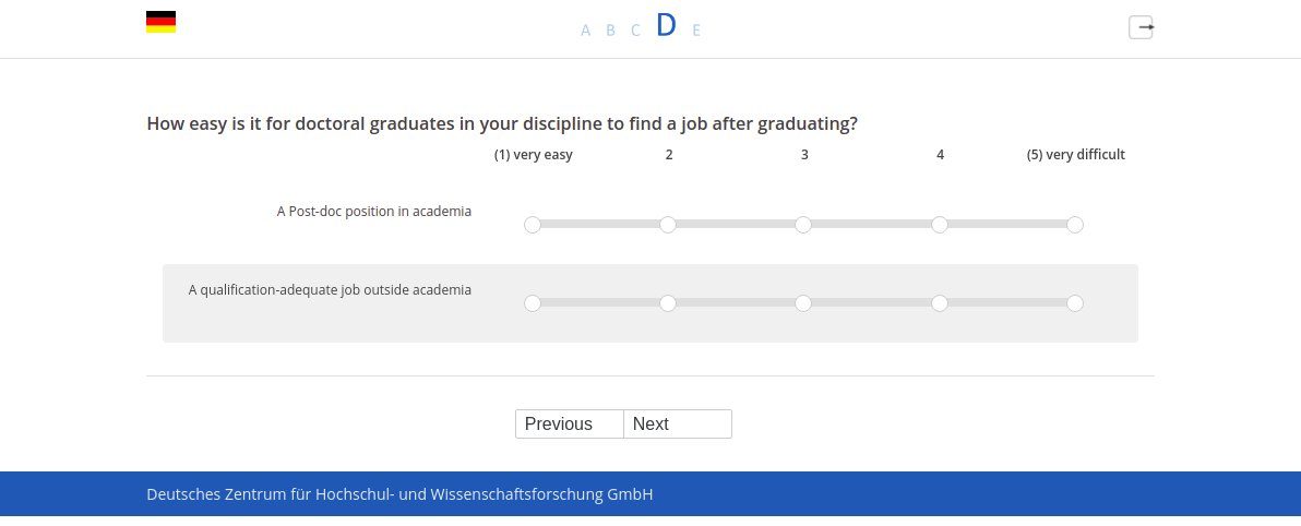 How easy is it for doctoral graduates in your discipline to find a job after graduating?