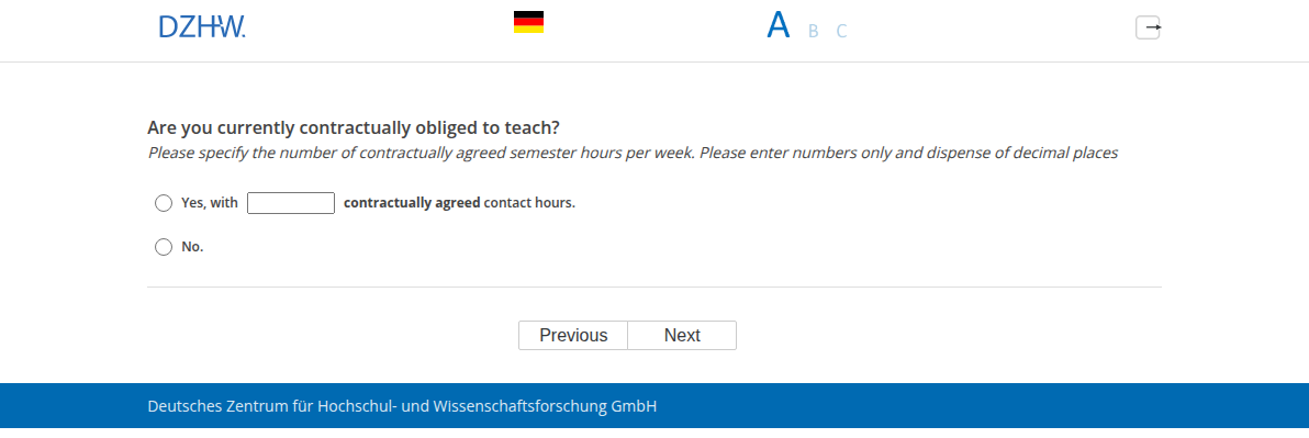 Are you currently contractually obliged to teach?