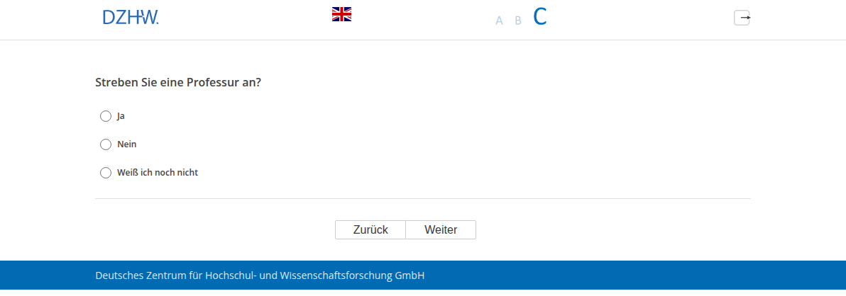 Streben Sie eine Professur an?