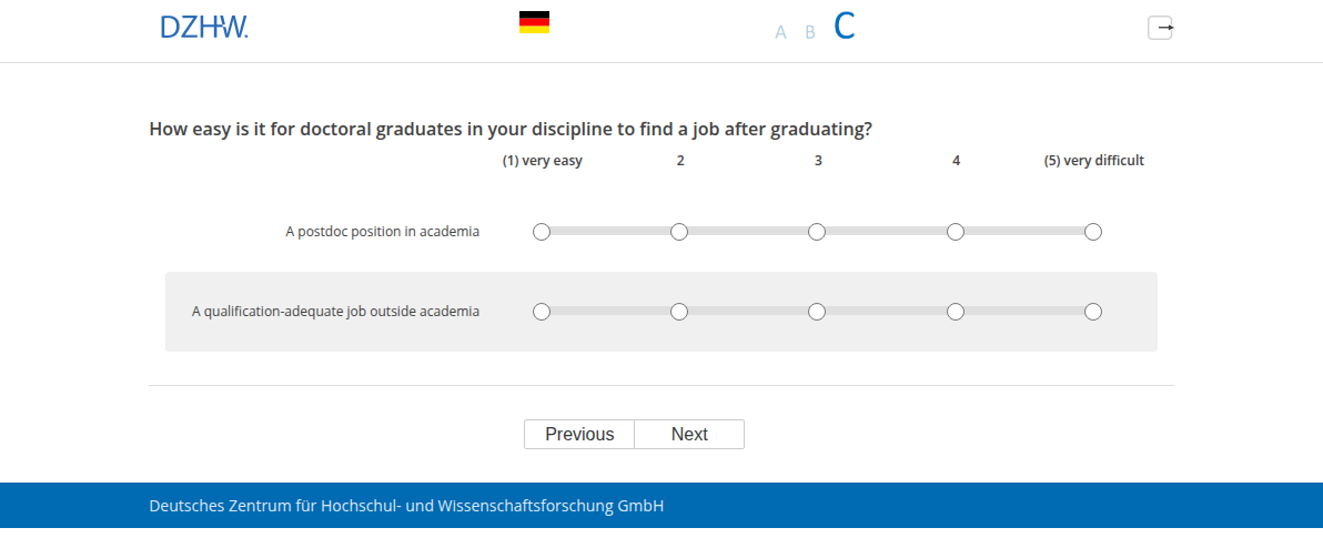 How easy is it for doctoral graduates in your discipline to find a job after graduating?