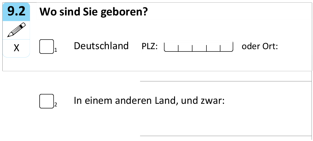 Wo sind Sie geboren?