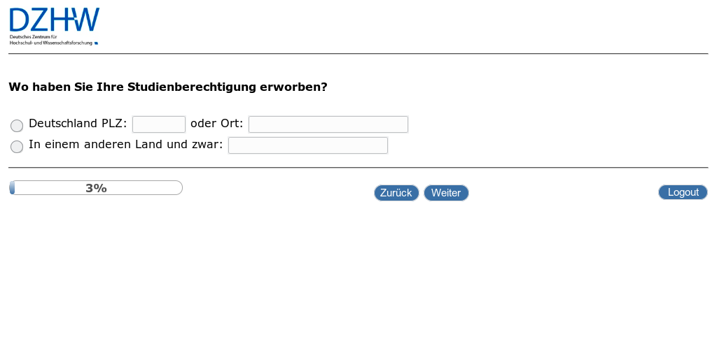 Wo haben Sie Ihre Studienberechtigung erworben?