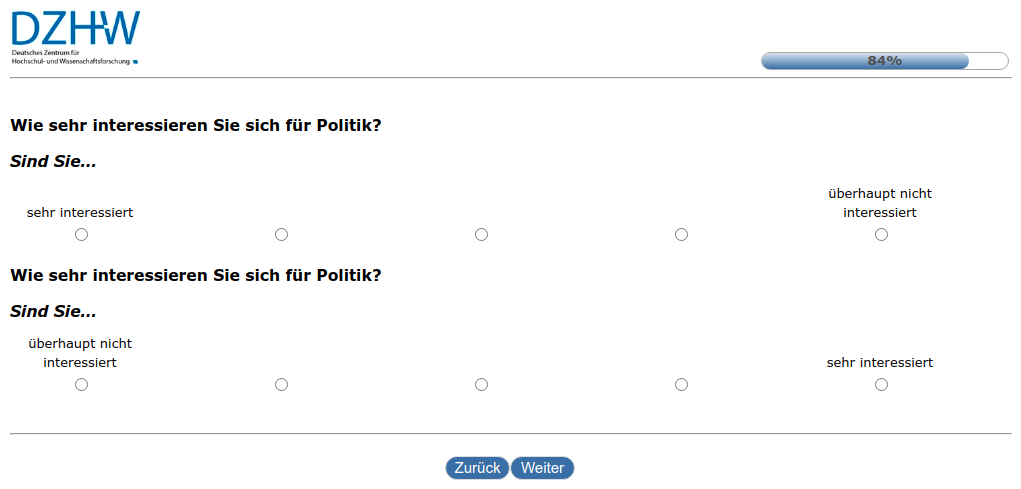 Wie sehr interessieren Sie sich für Politik? Sind Sie…Wie sehr interessieren Sie sich für Politik? Sind Sie…
