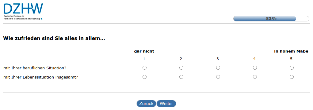 Wie zufrieden sind Sie alles in allem…