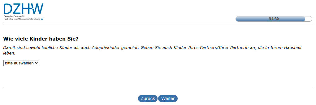 Wie viele Kinder haben Sie?