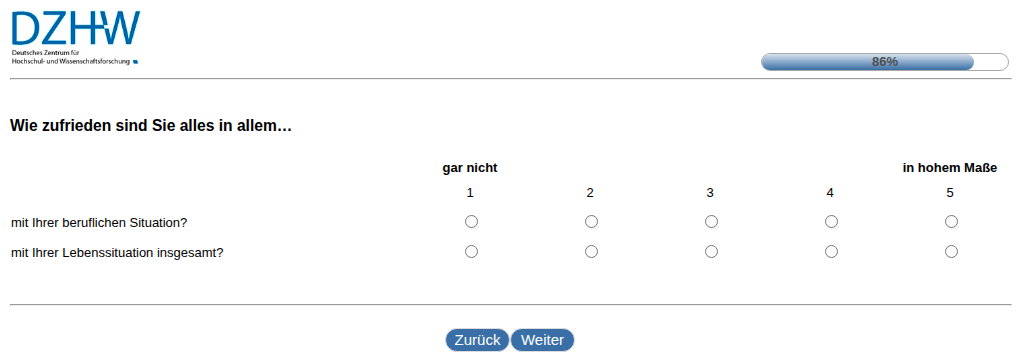 Wie zufrieden sind Sie alles in allem…
