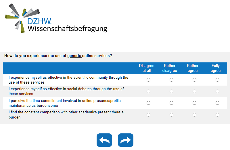 How do you experience the use of generic online services?