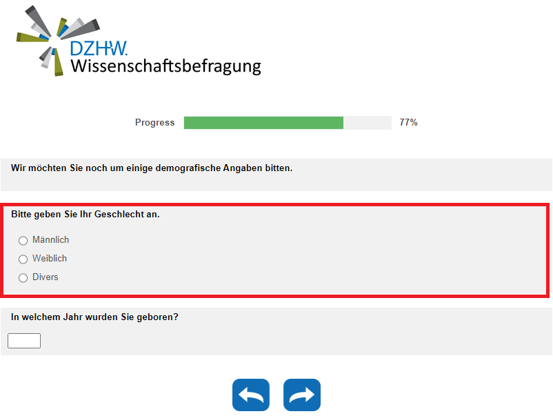 Bitte geben Sie Ihr Geschlecht an.