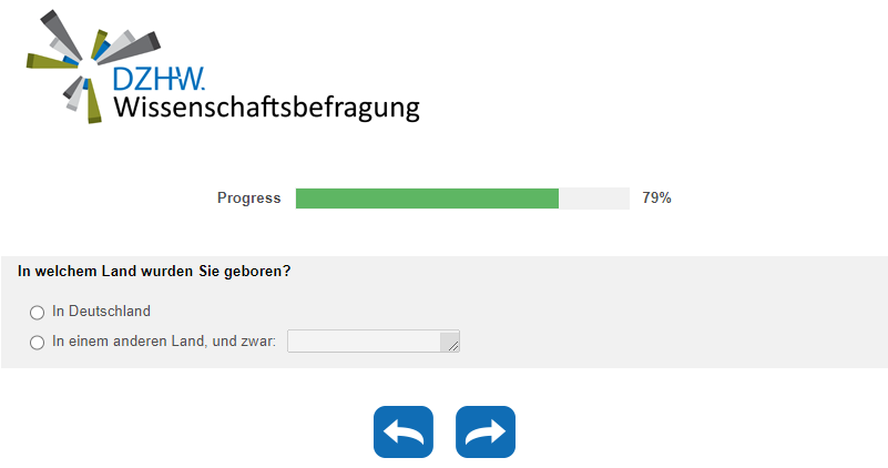 In welchem Land wurden Sie geboren?