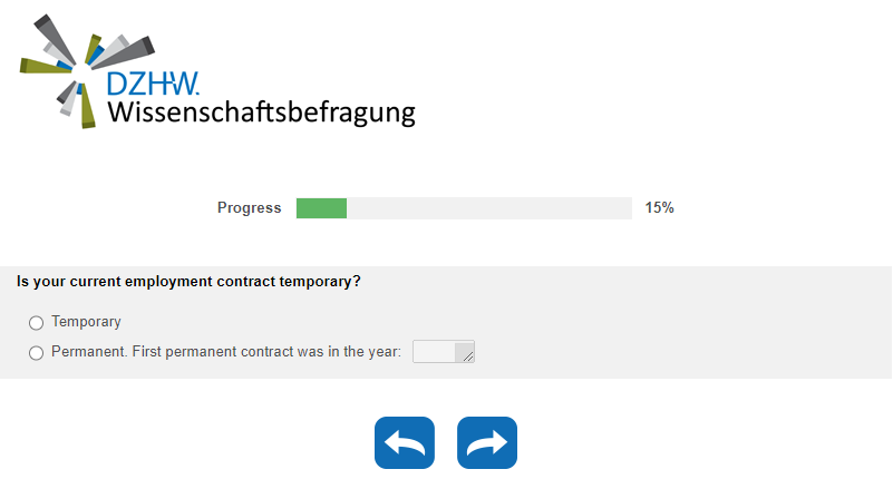 Is your current employment contract temporary?