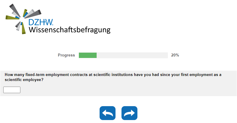 How many fixed-term employment contracts at scientific institutions have you had since your first employment as a scientific employee?